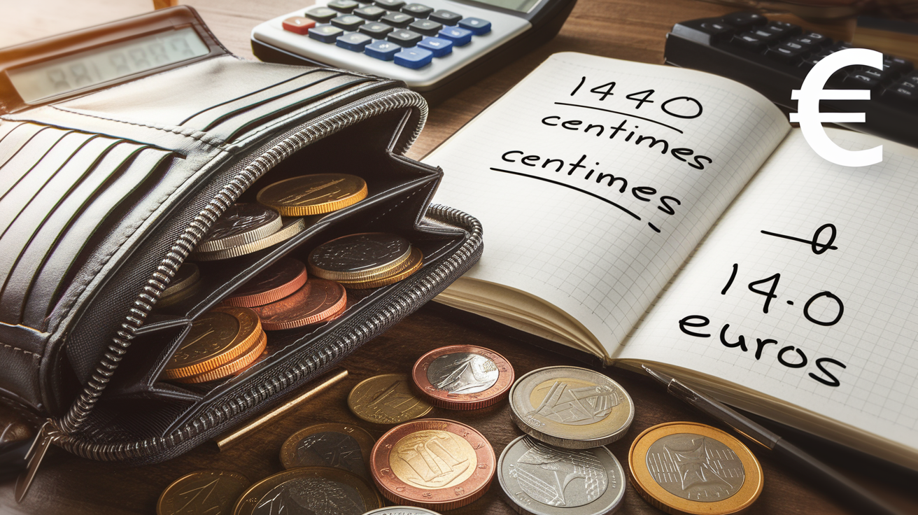 découvrez comment convertir facilement 1440 centimes en euros grâce à notre guide pratique. apprenez les étapes simples et les astuces pour comprendre la monnaie et effectuer vos conversions sans effort.